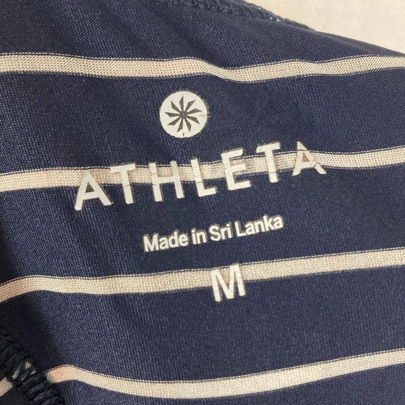 ATHLETA Striped Razorback Active Tank Top - Picture 8 of 10